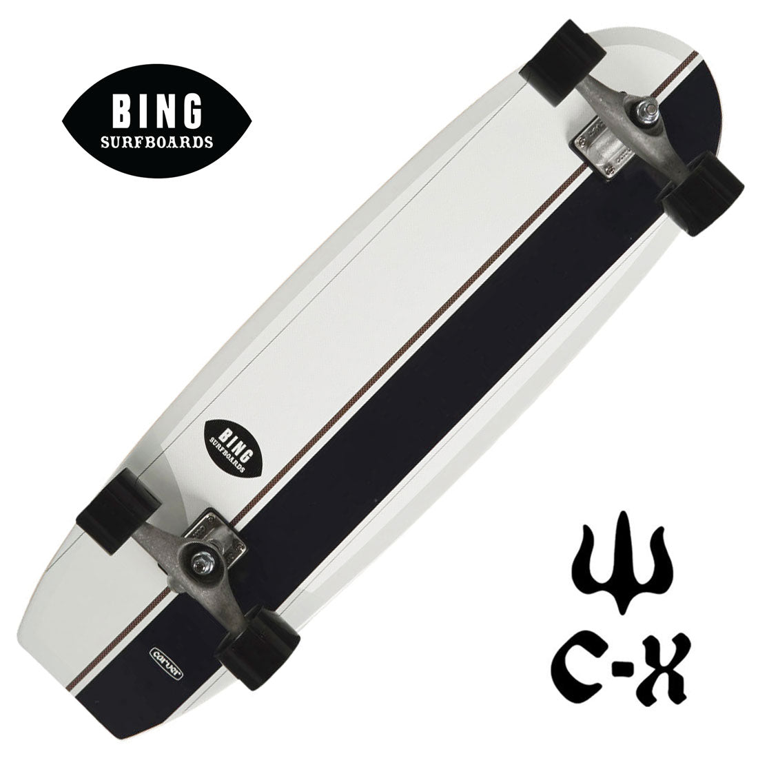 Carver x Bing Continental 37 Complete CX Skateboard Compl Carving and Specialty