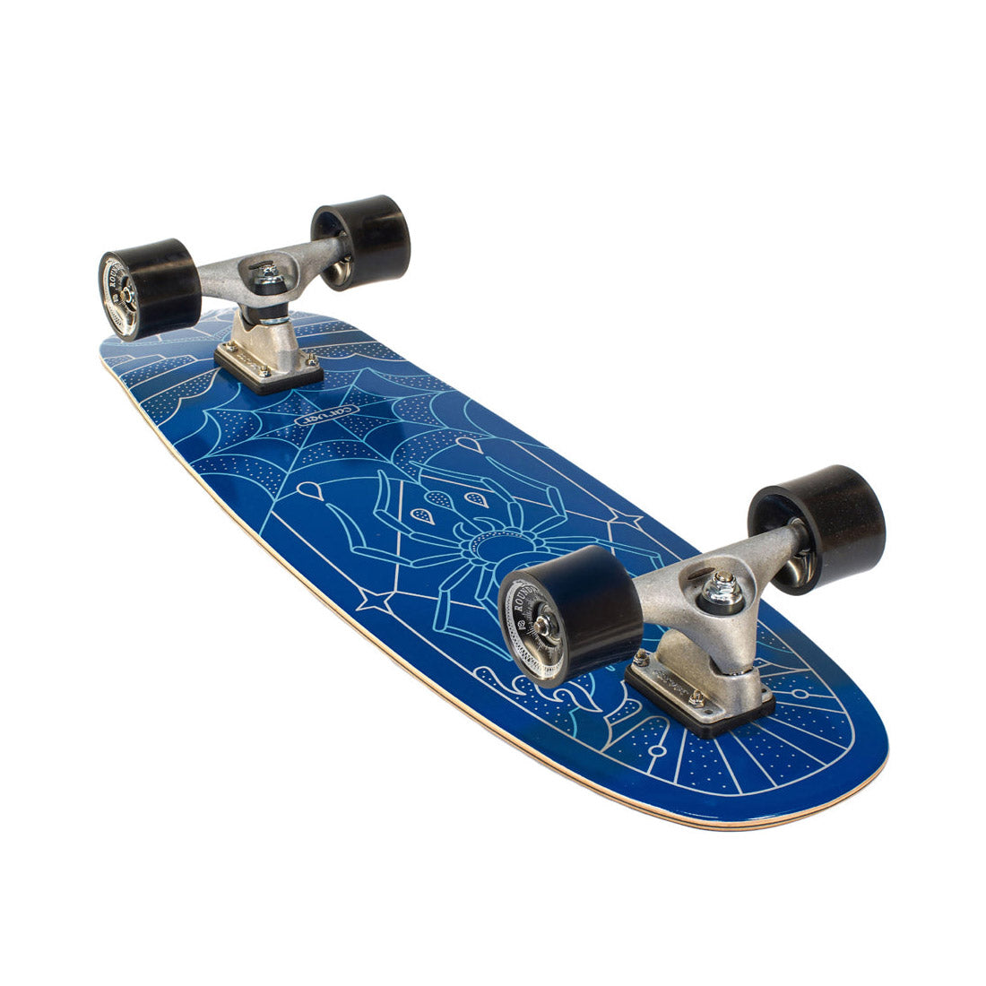 Carver Blue Widow 33 Complete Skateboard Compl Carving and Specialty