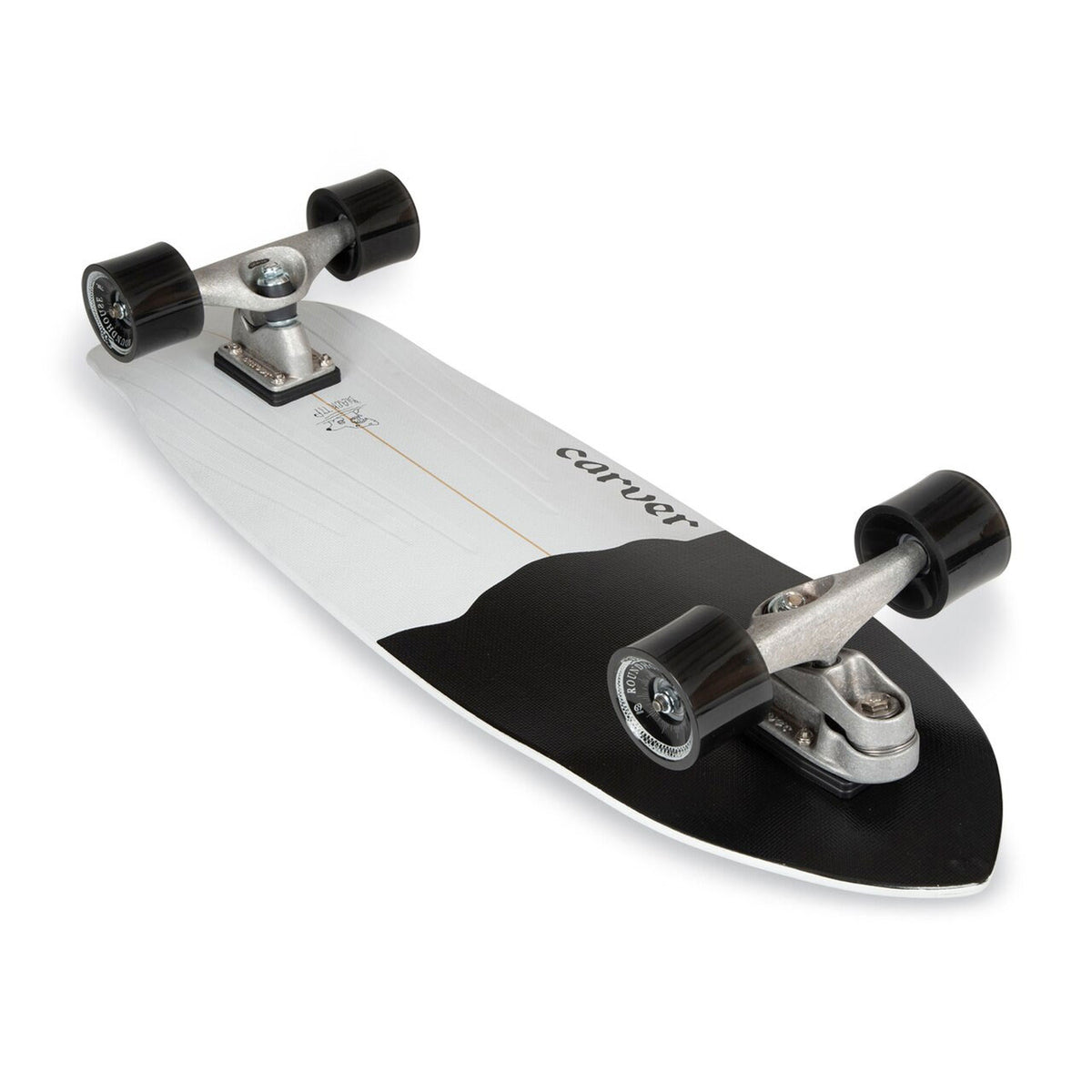 Carver Black Tip 32.5 Complete Skateboard Compl Carving and Specialty