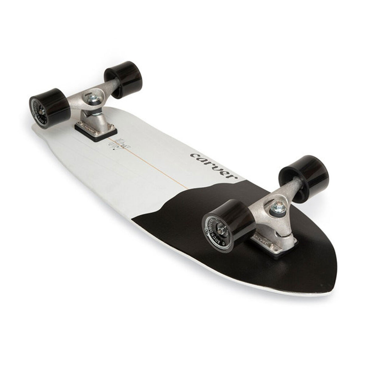Carver Black Tip 32.5 Complete Skateboard Compl Carving and Specialty