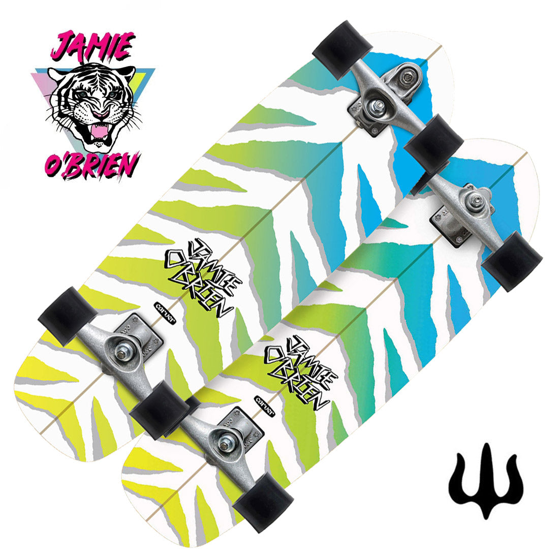 Carver x JOB Wave Slayer 32 Complete Skateboard Compl Carving and Specialty