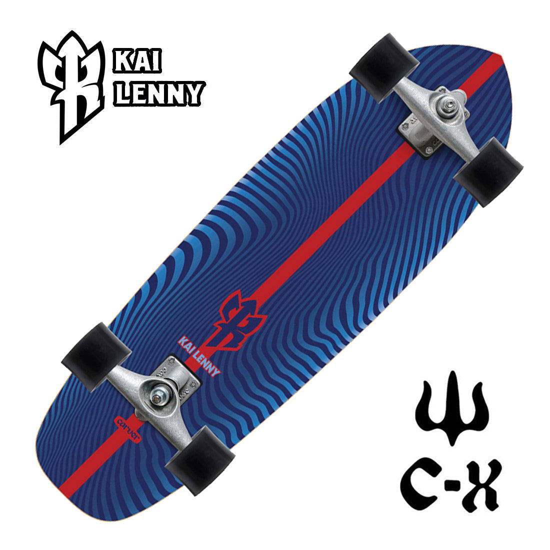 Carver x Kai Lenny Powerline 31 Complete CX Skateboard Compl Carving and Specialty