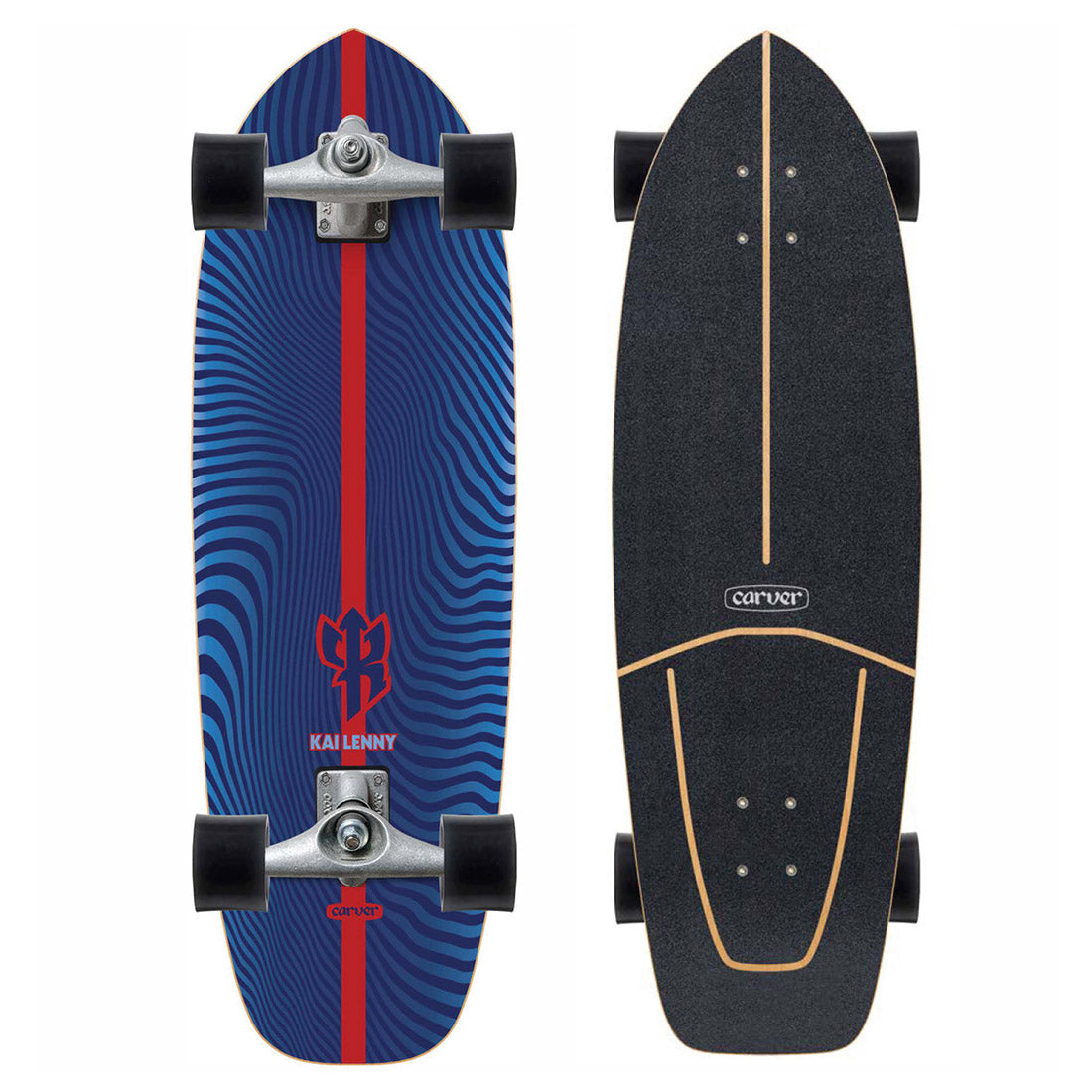 Carver x Kai Lenny Powerline 31 Complete Skateboard Compl Carving and Specialty