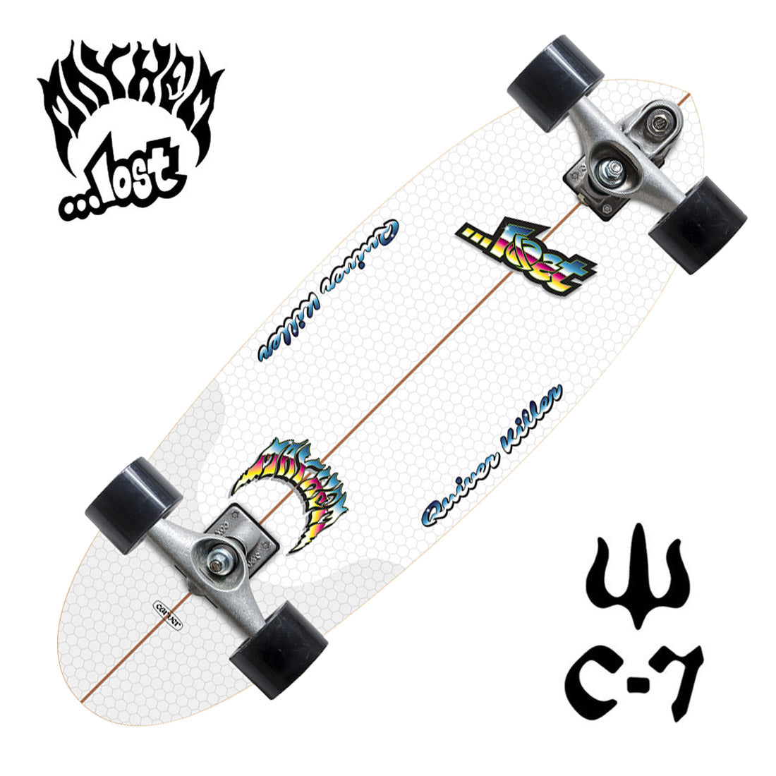 Carver x Lost Quiver Killer V2 32 Complete C7 Skateboard Compl Carving and Specialty
