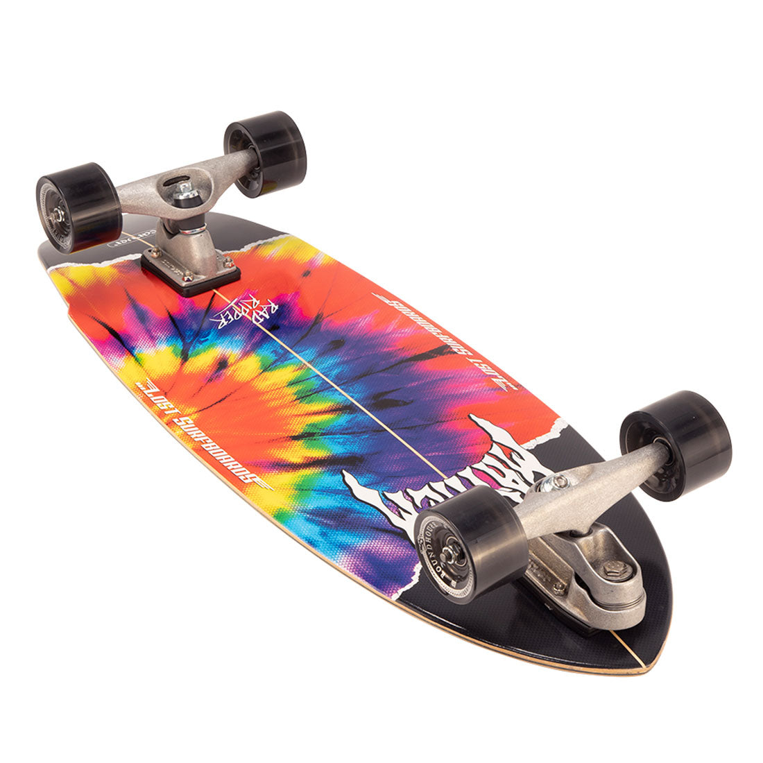 Carver x Lost Rad Ripper Tie Dye 31 Complete Skateboard Compl Carving and Specialty