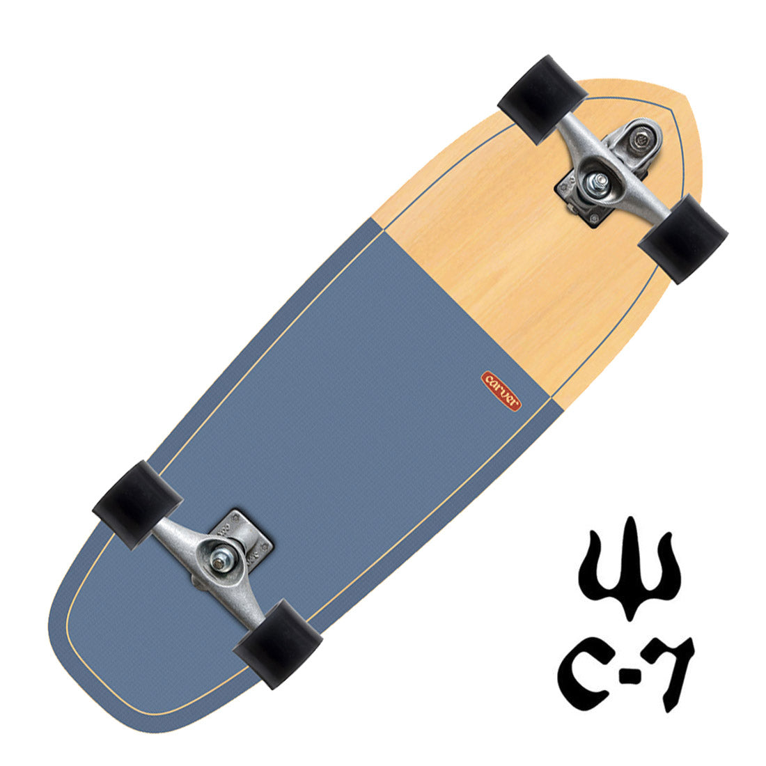 Carver Minimizer 32 Complete C7 Skateboard Compl Carving and Specialty