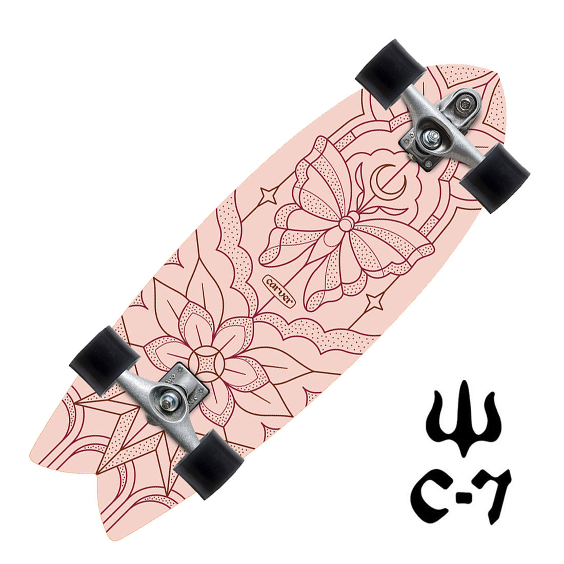 Carver Mariposa 29.25 Complete C7 Skateboard Compl Carving and Specialty