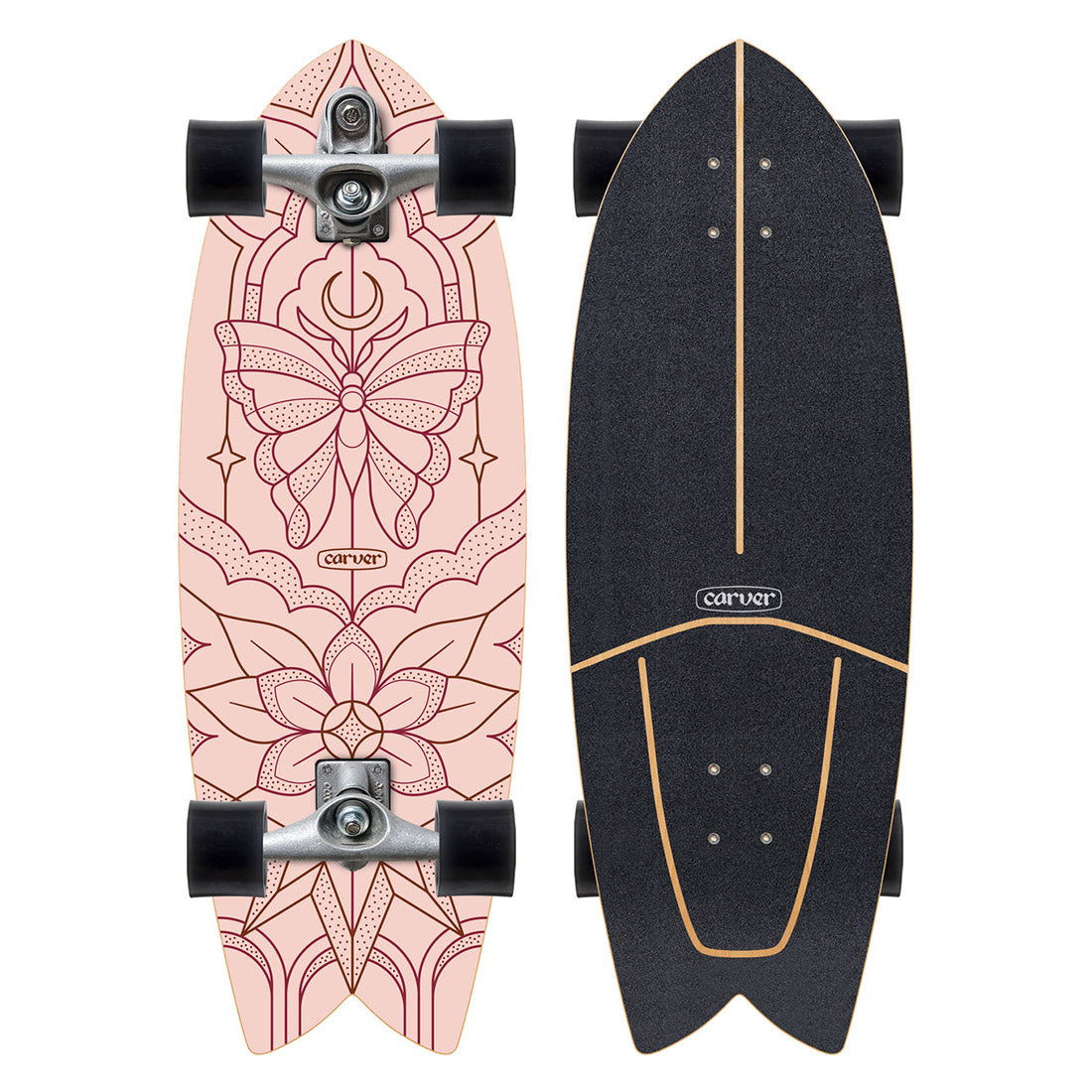 Carver Mariposa 29.25 Complete Skateboard Compl Carving and Specialty