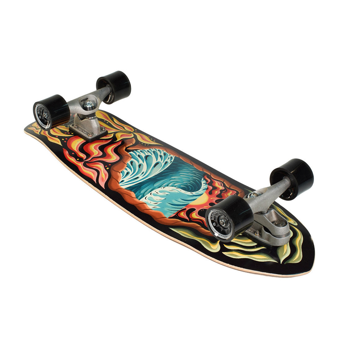 Carver Psychedelic Sunset 32 Complete Skateboard Compl Carving and Specialty