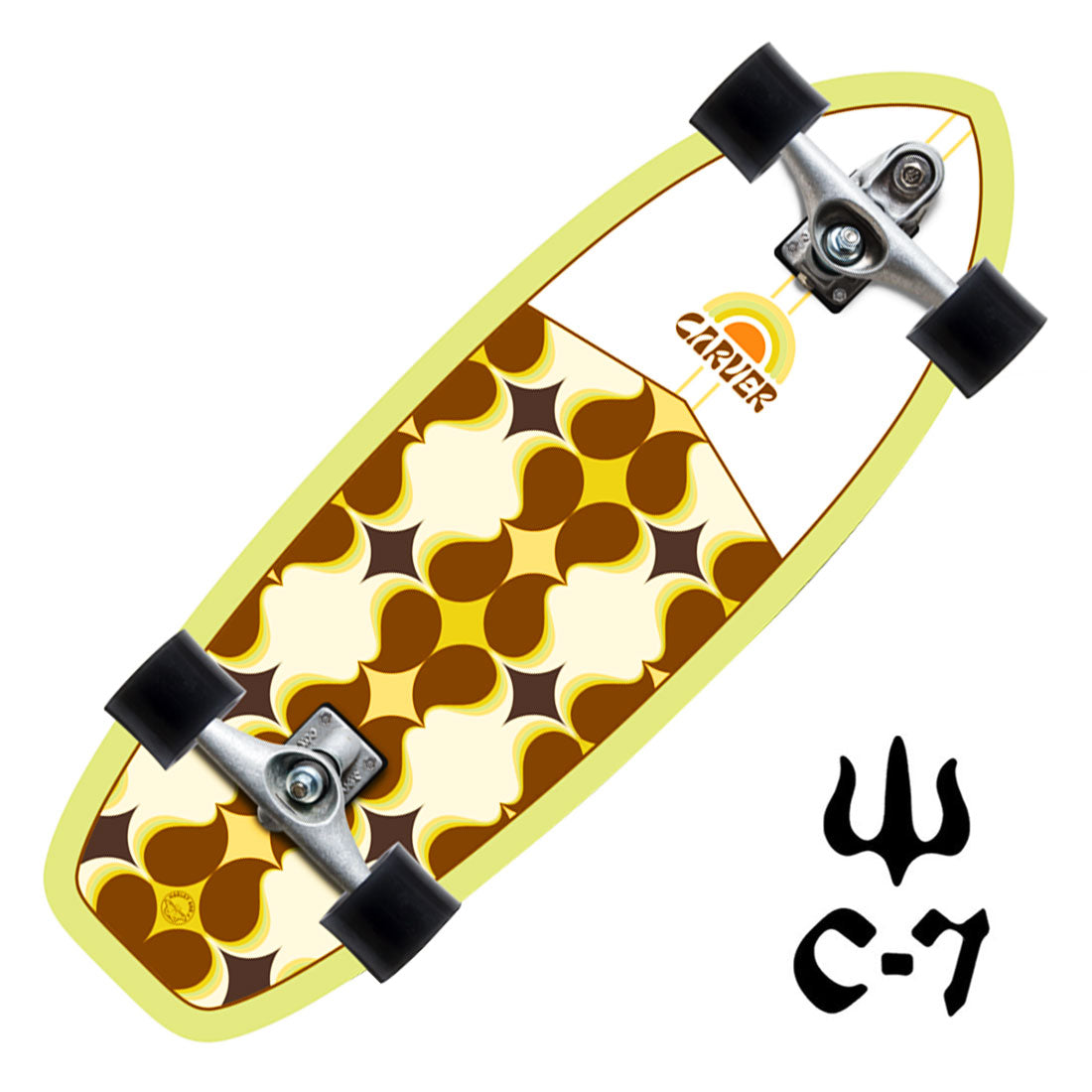 Carver Snapper 28 Complete C7 Skateboard Compl Carving and Specialty
