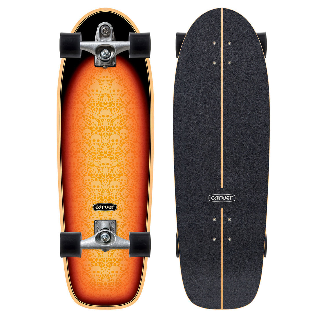 Carver Sunburst 31.25 Complete Skateboard Compl Carving and Specialty