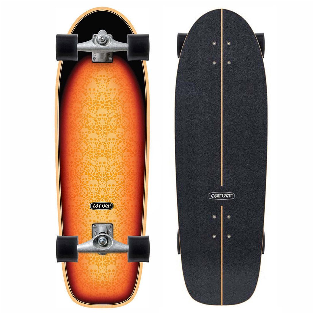 Carver Sunburst 31.25 Complete Skateboard Compl Carving and Specialty