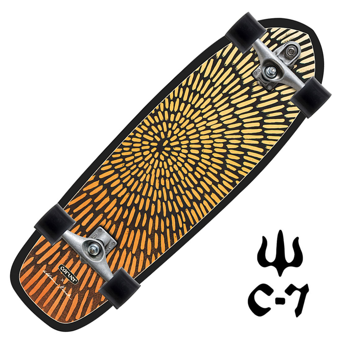 Carver Supernova 31.25 Complete C7 Skateboard Compl Carving and Specialty