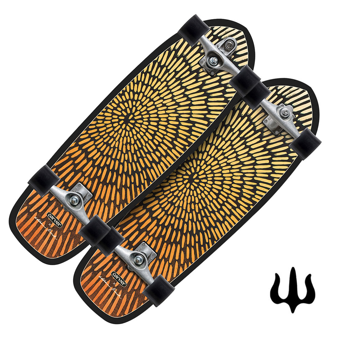 Carver Supernova 31.25 Complete Skateboard Compl Carving and Specialty