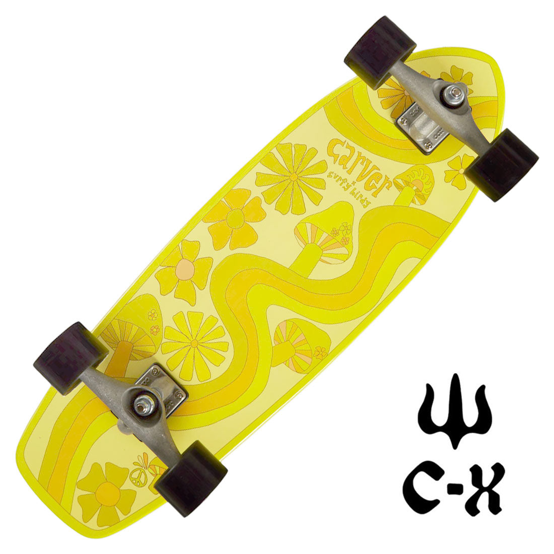 Carver Trippy Hippy 30.25 Complete CX Skateboard Compl Carving and Specialty