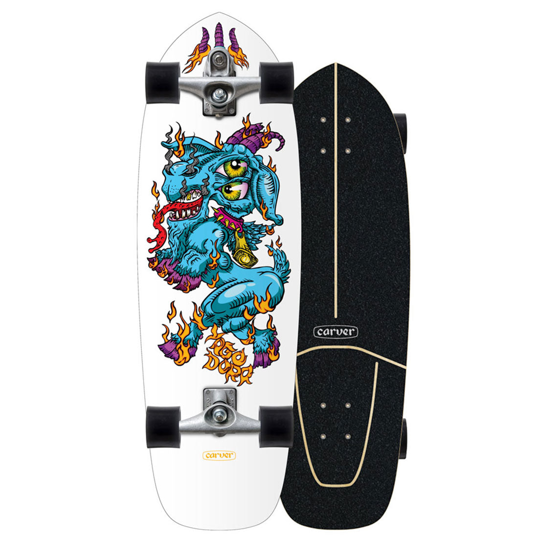 Carver Surfskate 30.75" CX/C7 Yago Fire Goat C7 Skateboards