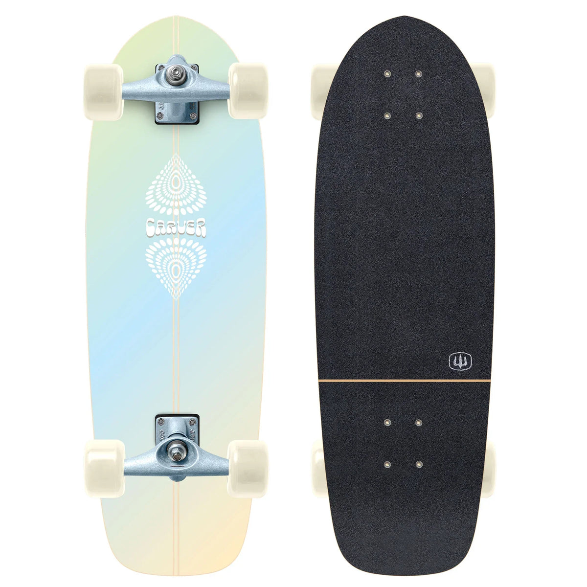 Carver Cosmic Haze CX/C7 Impala Blue Surf Skate 31.25" x 10.125" Skateboards
