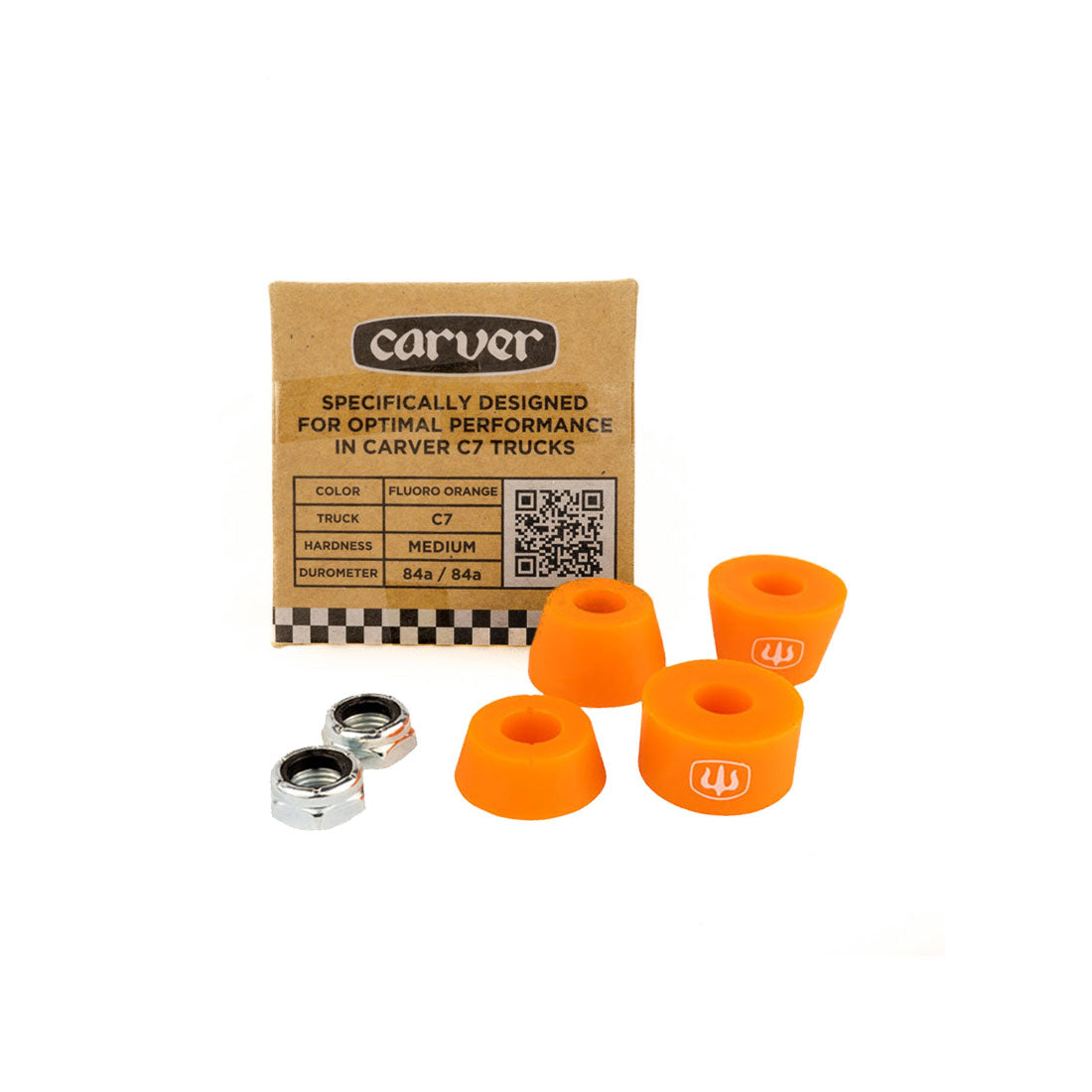 Carver C7 Bushing Set - Medium Skateboard Hardware and Parts