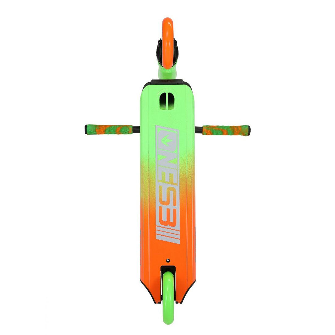 Envy ONE S3 Complete - Green/Orange Scooter Completes Trick