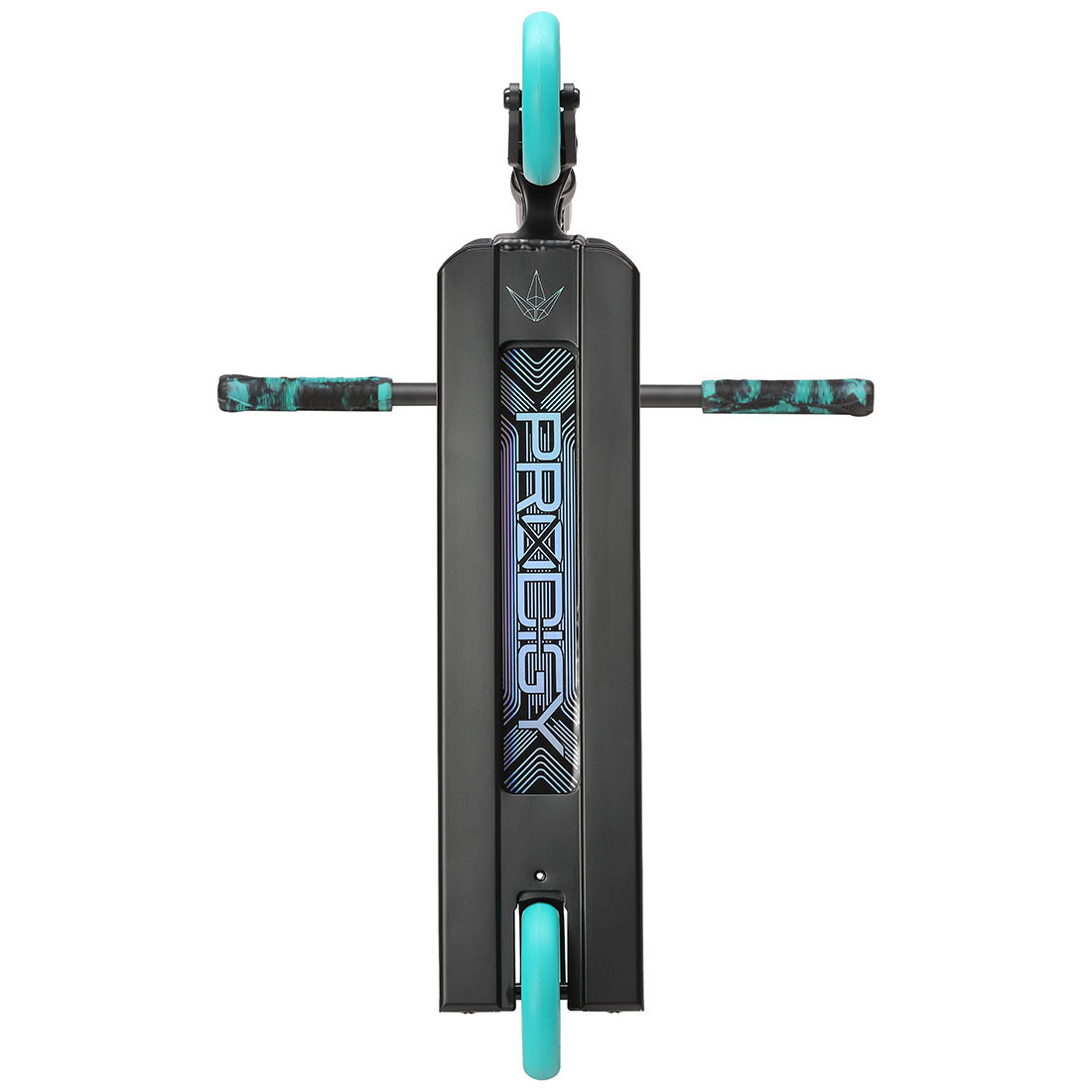 Envy Prodigy X Street Complete - Black Scooter Completes Trick