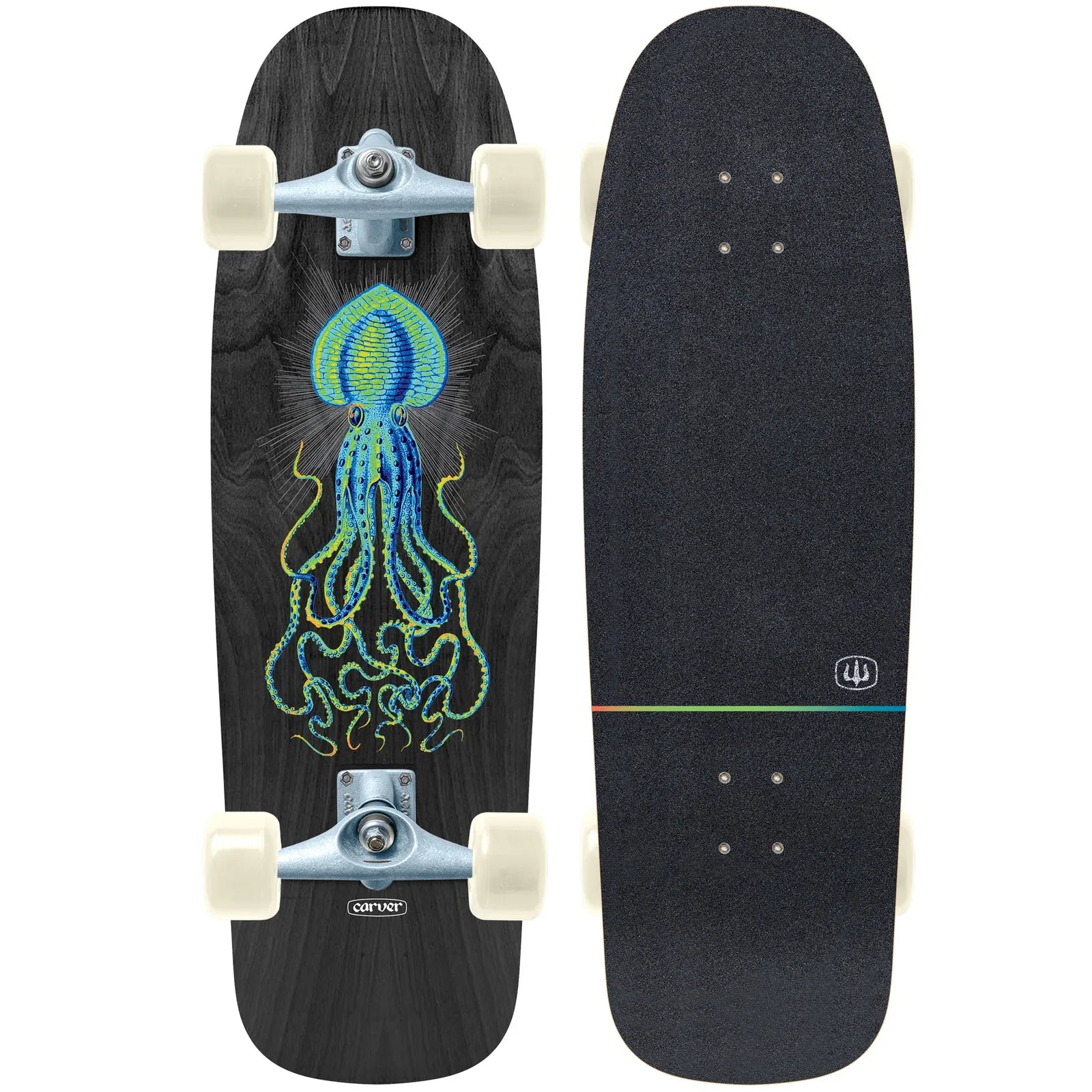 Carver Enigma CX/C7 Impala Blue Complete Surf Skate 30.75" x 9.75" Skateboards