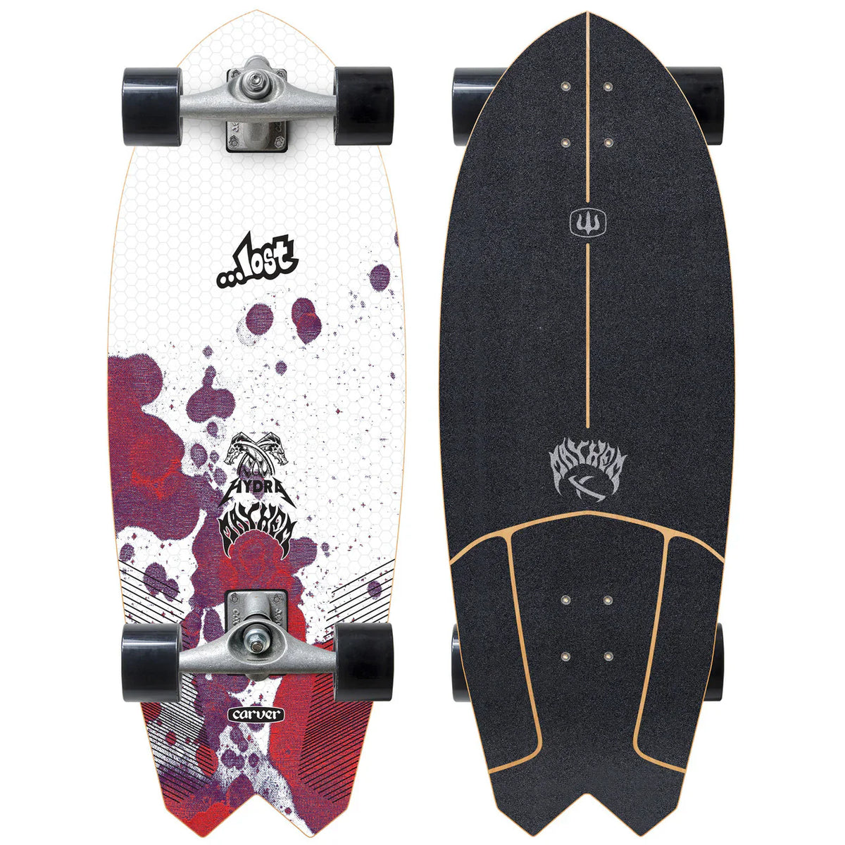 Carver CX/C7 29" Lost Hydra Surfskate Complete Skateboards