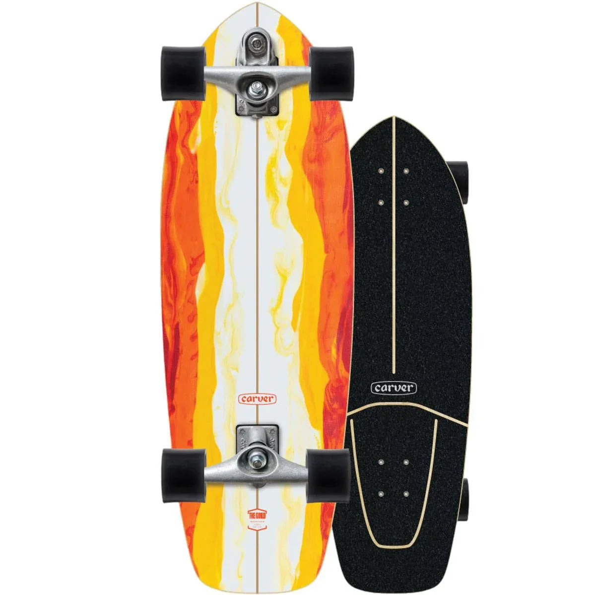 Carver Firefly Surf Skate Cx/C7 Raw Trucks 30.25" x 9.875" Skateboards
