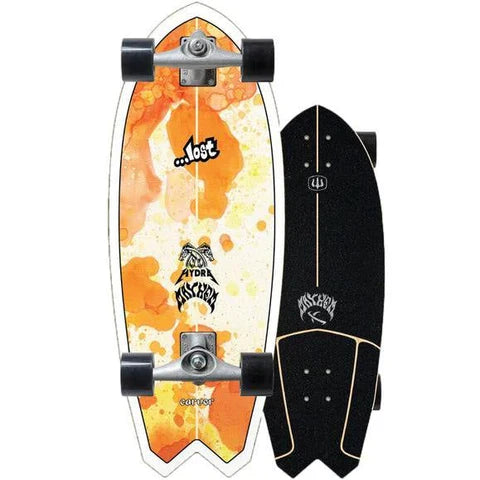 Carver Lost Hydra Surf Skate CX/C7 Raw Trucks 29" x 10.25" Skateboards