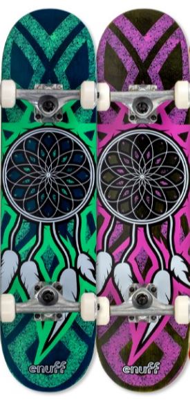 Enuff Dreamcatcher 7.75" Skateboard Complete Skateboard