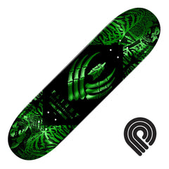Powell Peralta Flight Skeleton 8.5 Deck - Green Foil - Skater HQ