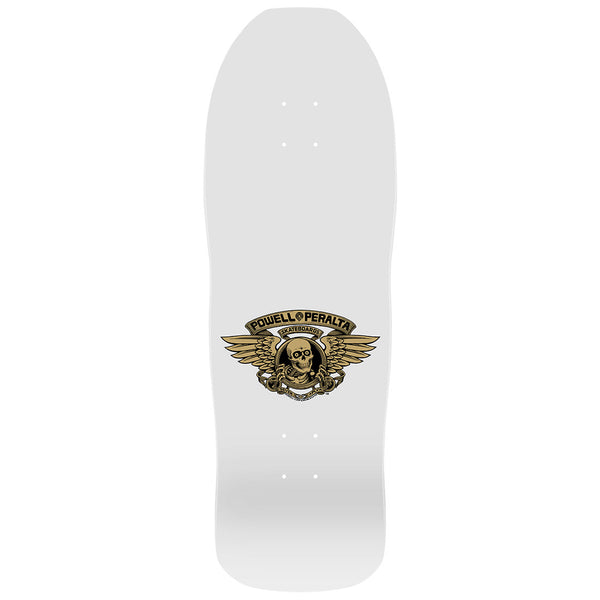 Powell Peralta Vallely Bug 10.0 Deck - White Checker - Skater HQ