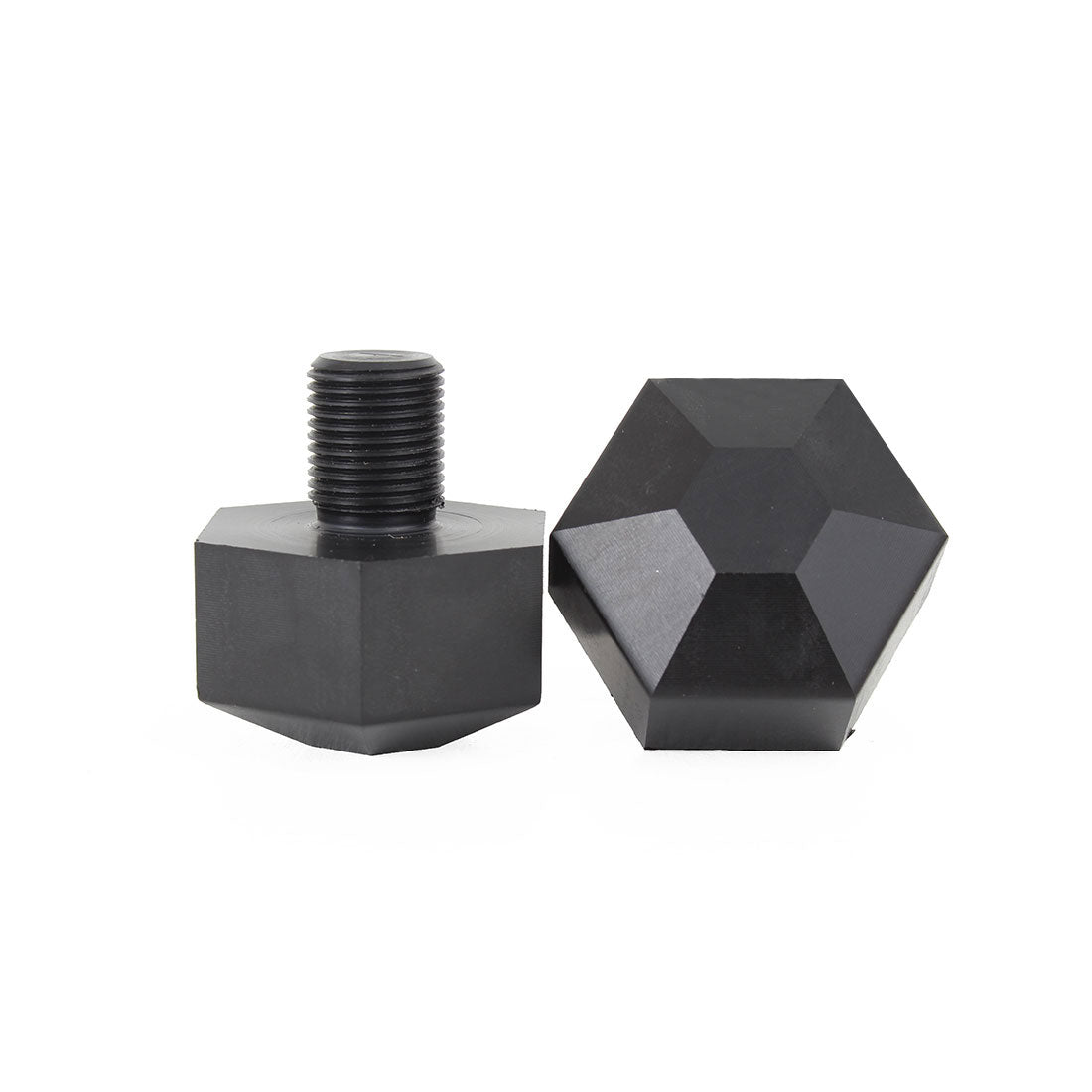 Disco Plugz Toe Stop Jam Plugs - Black Roller Skate Hardware and Parts