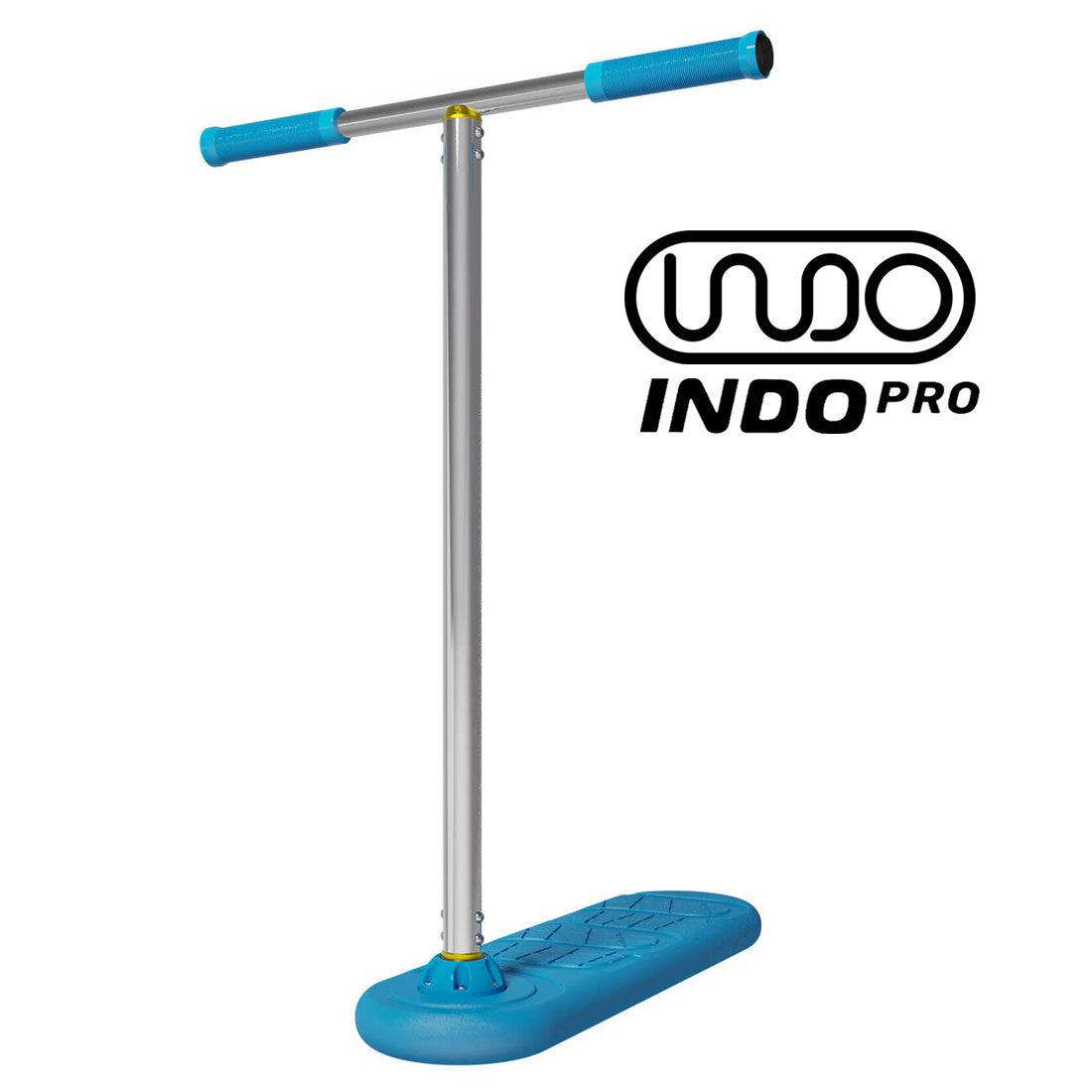 INDO PRO 740 Tramp Scooter - Blue Scooter Completes Trick