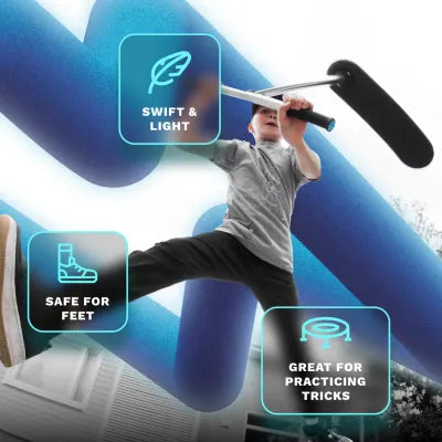 INDO Kickstart Classic Tramp Scooter - Black Scooter Completes Dirt and Snow