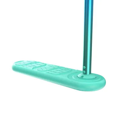 INDO Kickstart Classic Tramp Scooter - Neon Scooter Completes Trick