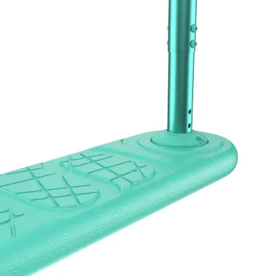 INDO Kickstart Classic Tramp Scooter - Neon Scooter Completes Trick