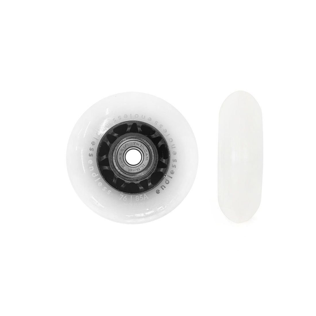 Endless 76mm Wheels w/ ILQ-9 Bearings - 4 pk Inline Wheels