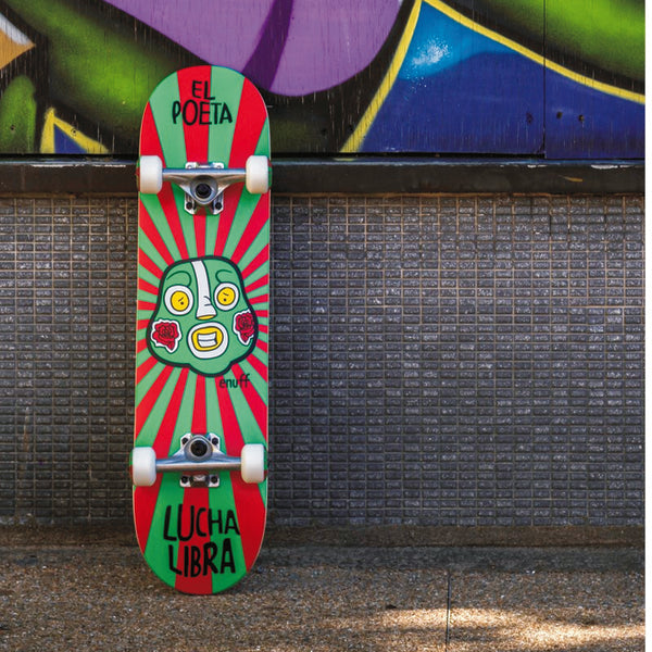 Enuff Lucha Libre 7.75" Skateboard Complete Skateboard
