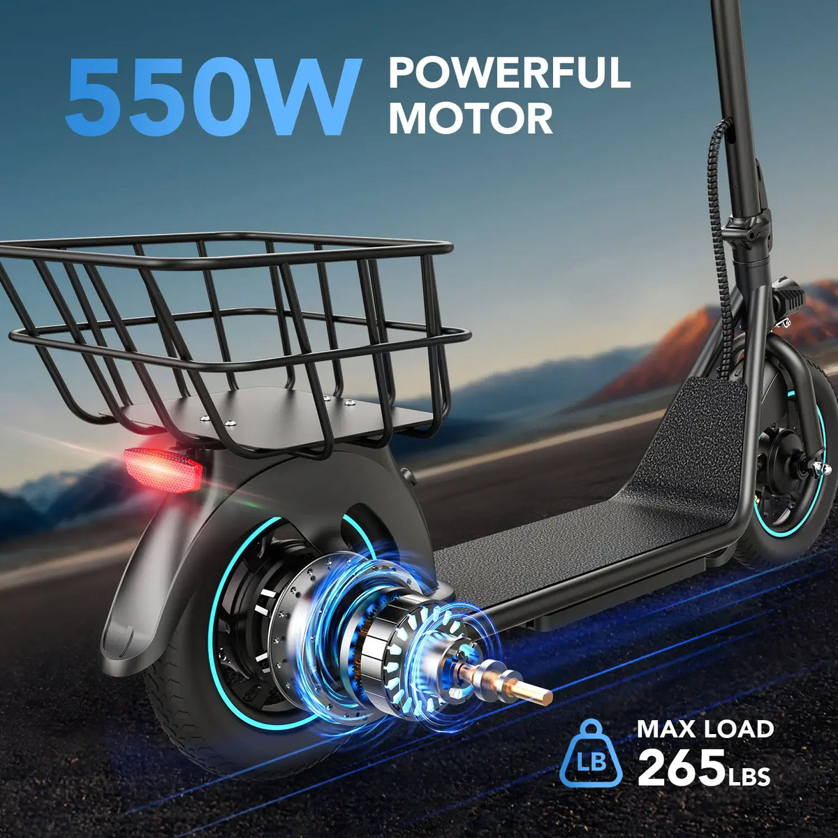 GYROOR X2 Iron Electric Scooter 25Km/hr 30Km range
