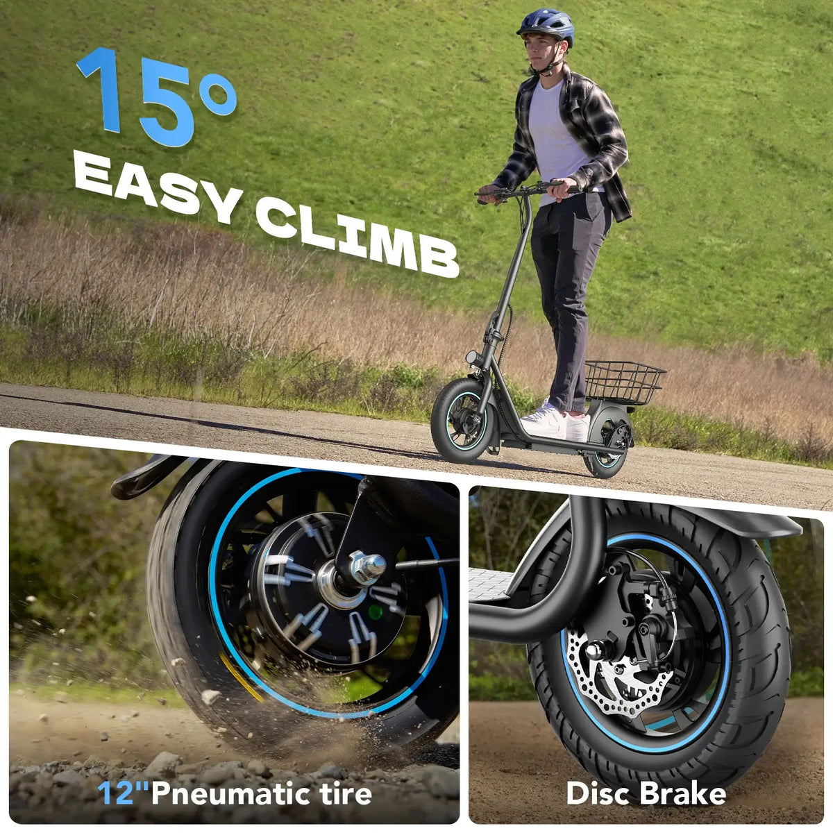 GYROOR X2 Iron Electric Scooter 25Km/hr 30Km range
