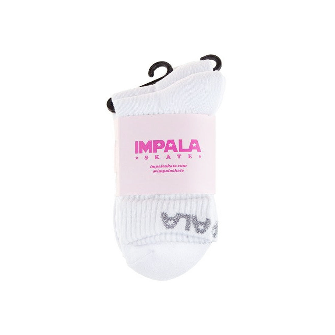 Impala Everyday Socks 3pk - White Apparel Socks