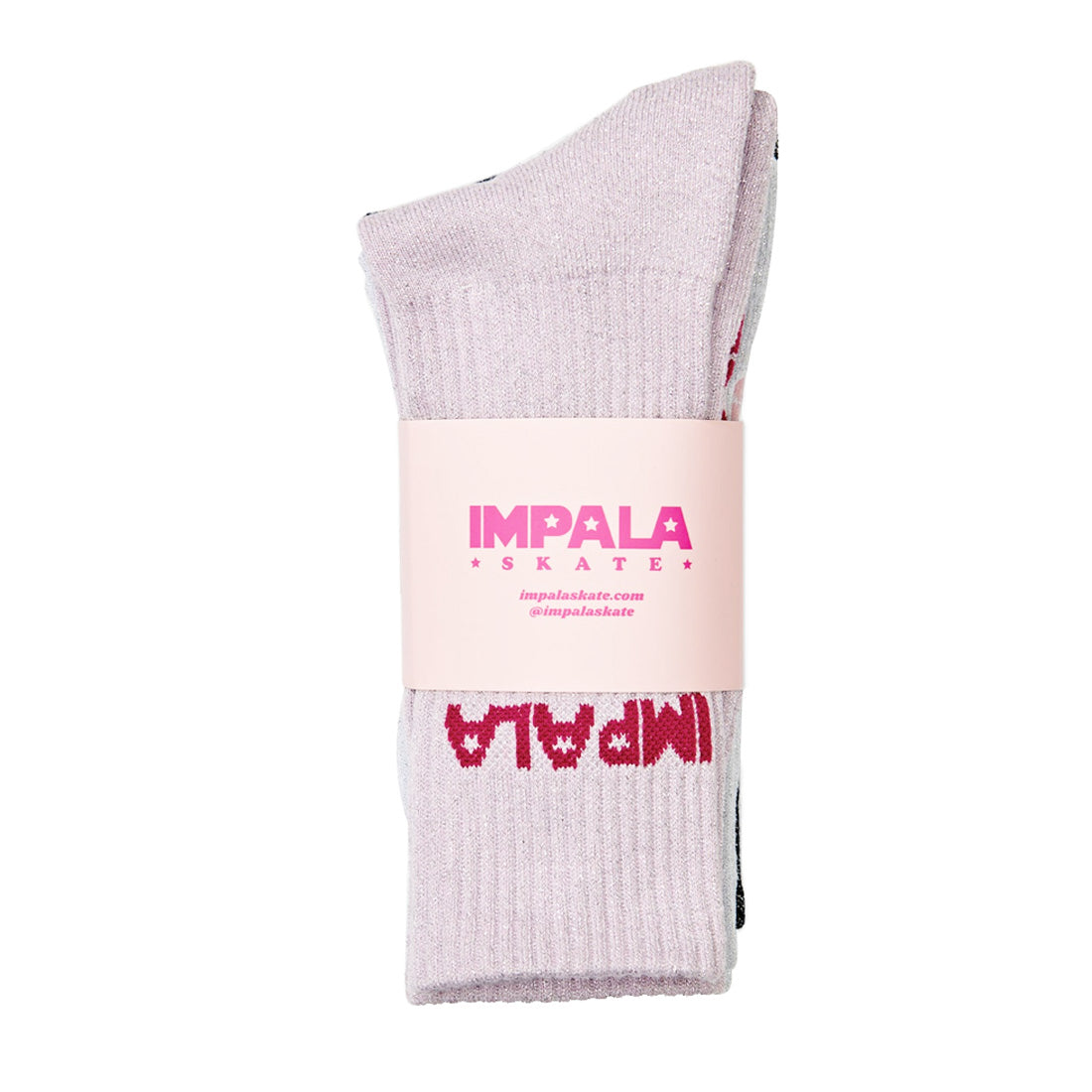Impala Skate Crew Socks 3pk - Sparkle Apparel Socks