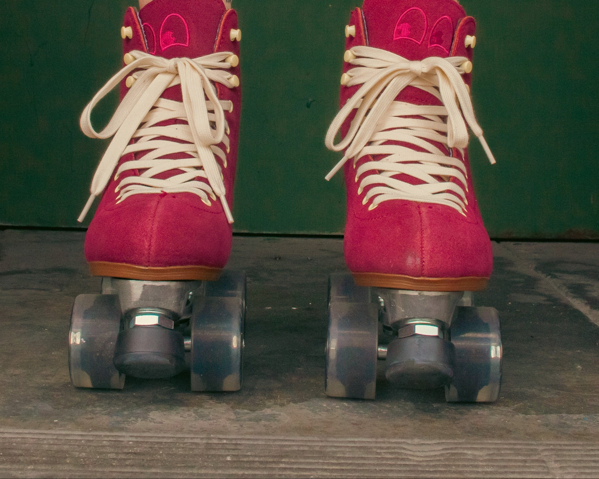 Chuffed Wanderer Skates Burgundy