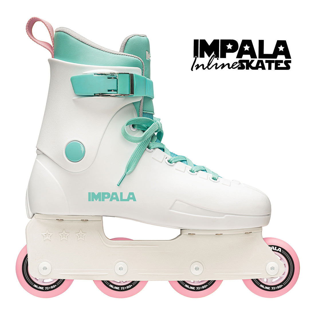 Impala Lightspeed - White Inline Rec Skates