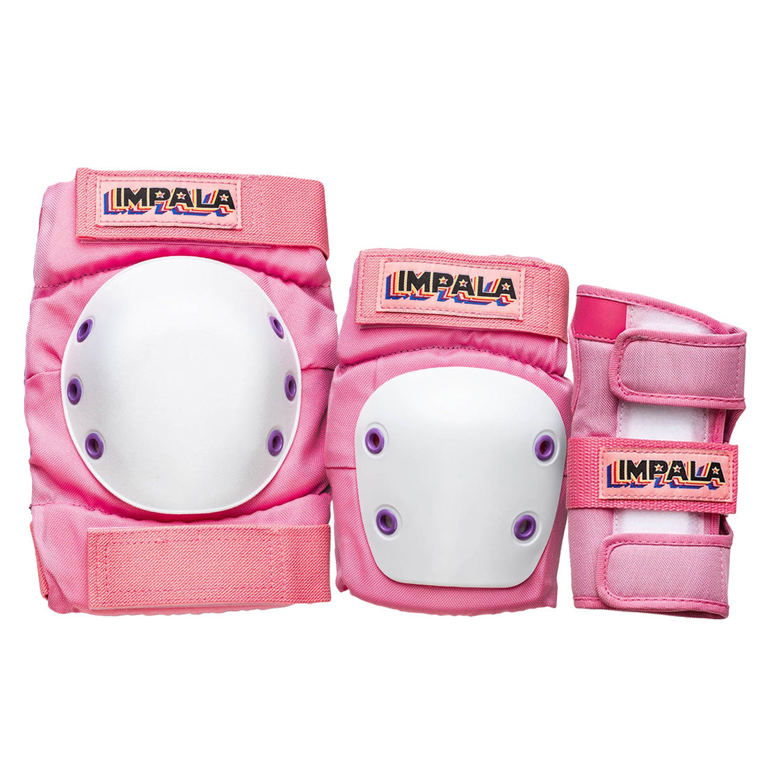 impala skate protective gear Impala Tri Pack Pink - Adult