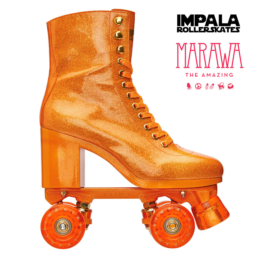 Impala x Marawa High Heeled Roller Skate Roller Skates