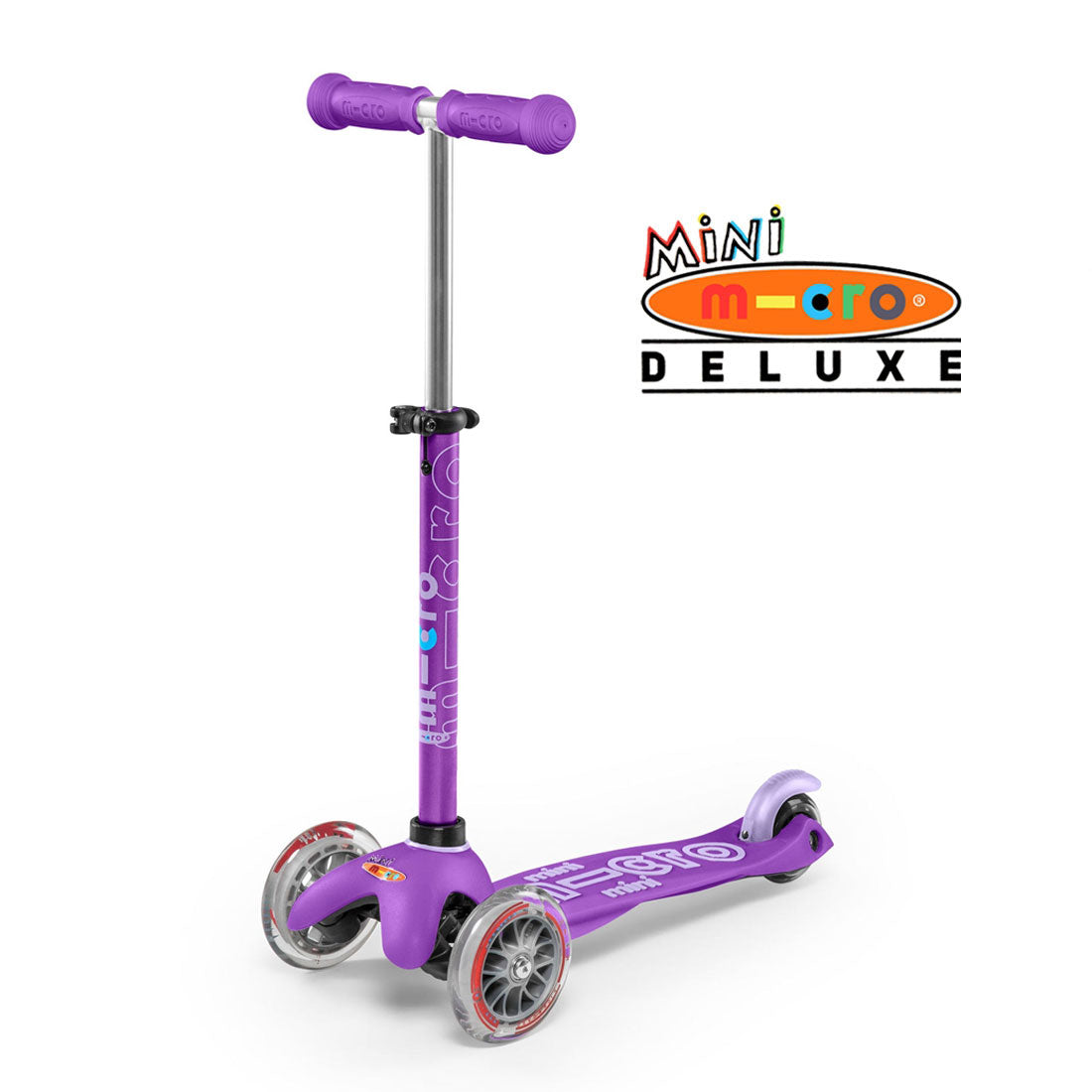 Micro Mini Deluxe Scooter - Purple Scooter Completes Rec