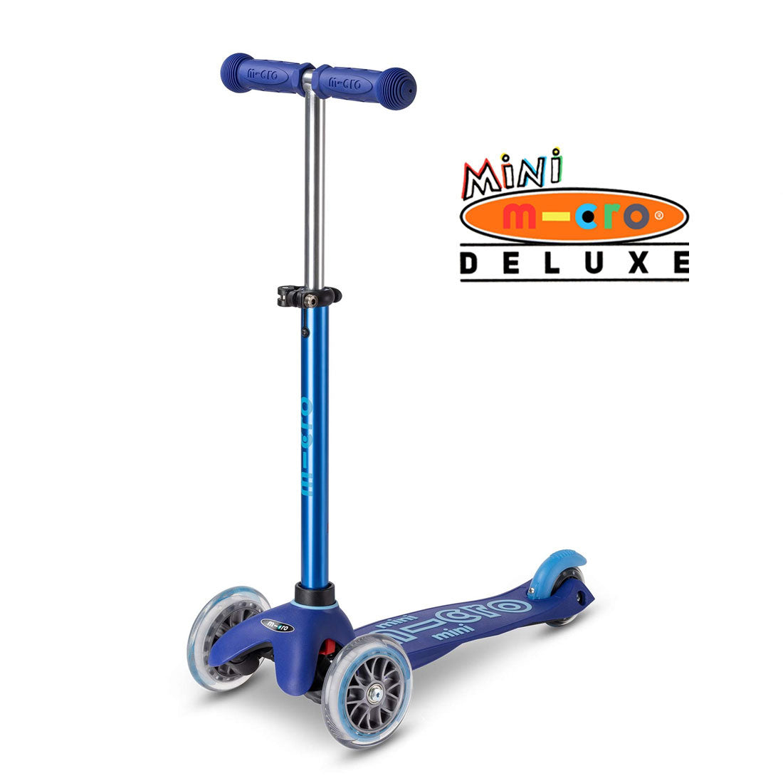 Micro Mini Deluxe Scooter - Blue Scooter Completes Rec