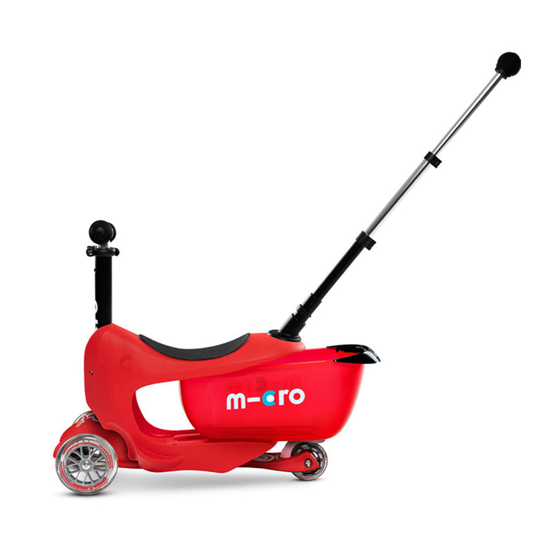 Micro Mini 2Go Deluxe Plus - Red Scooter Completes Rec