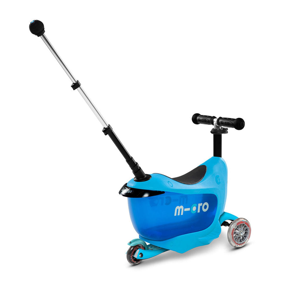Micro Mini 2Go Deluxe Plus - Blue Scooter Completes Rec